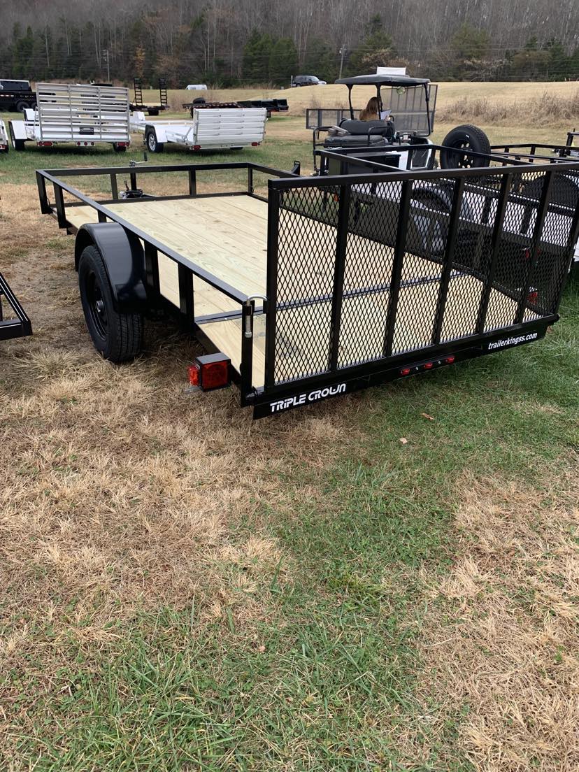 2024 TRIPLE CROWN 6X12 UTILITY TRAILER Trailer King Sales & Service